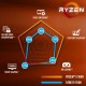 AMD RYZEN 5 1600 (AF) 3.2GHz 16MB Önbellek 6 Çekirdek AM4 14nm İşlemci Stok Fan Dahil